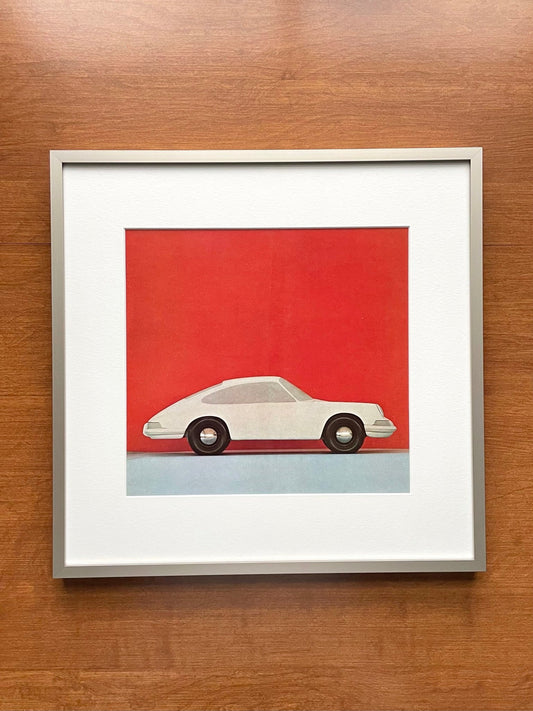 1965 Porsche 911 Artwork Magazine Image