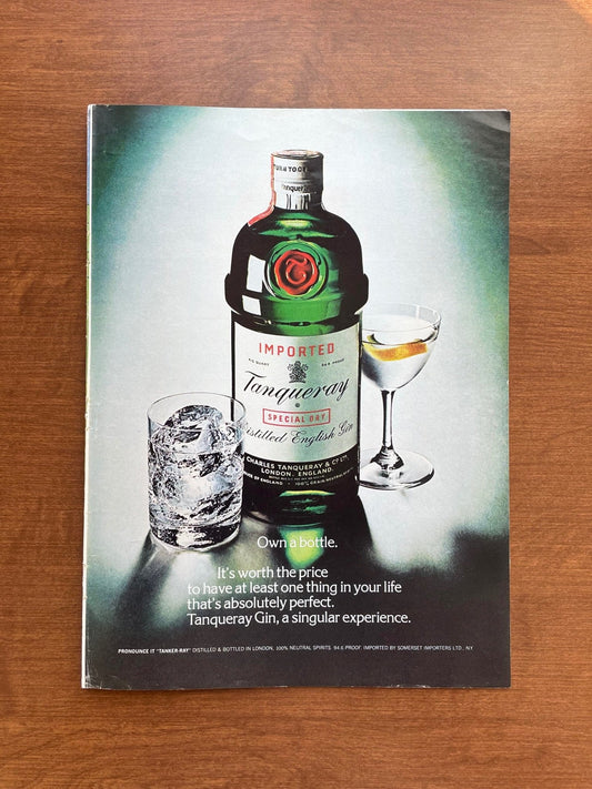 1976 Tanqueray Advertisement