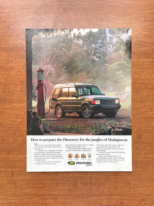 1994 Discovery "jungles of Madagascar." Advertisement