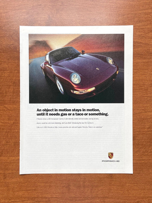 1997 Porsche 911 Carrera S "until it needs gas or a taco..." Advertisement