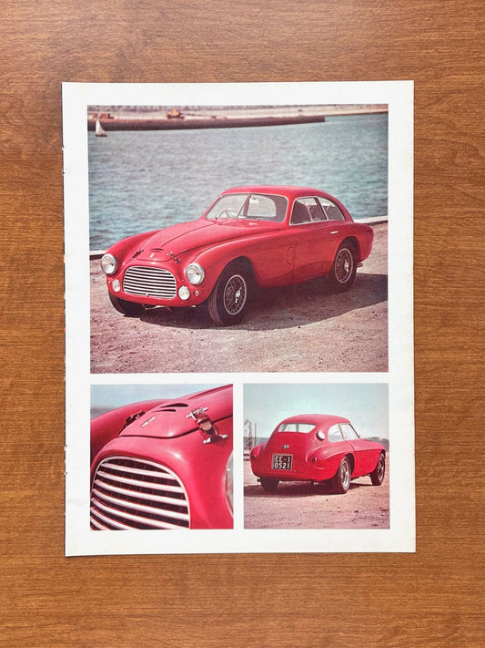 Vintage Ferrari Images Advertisement