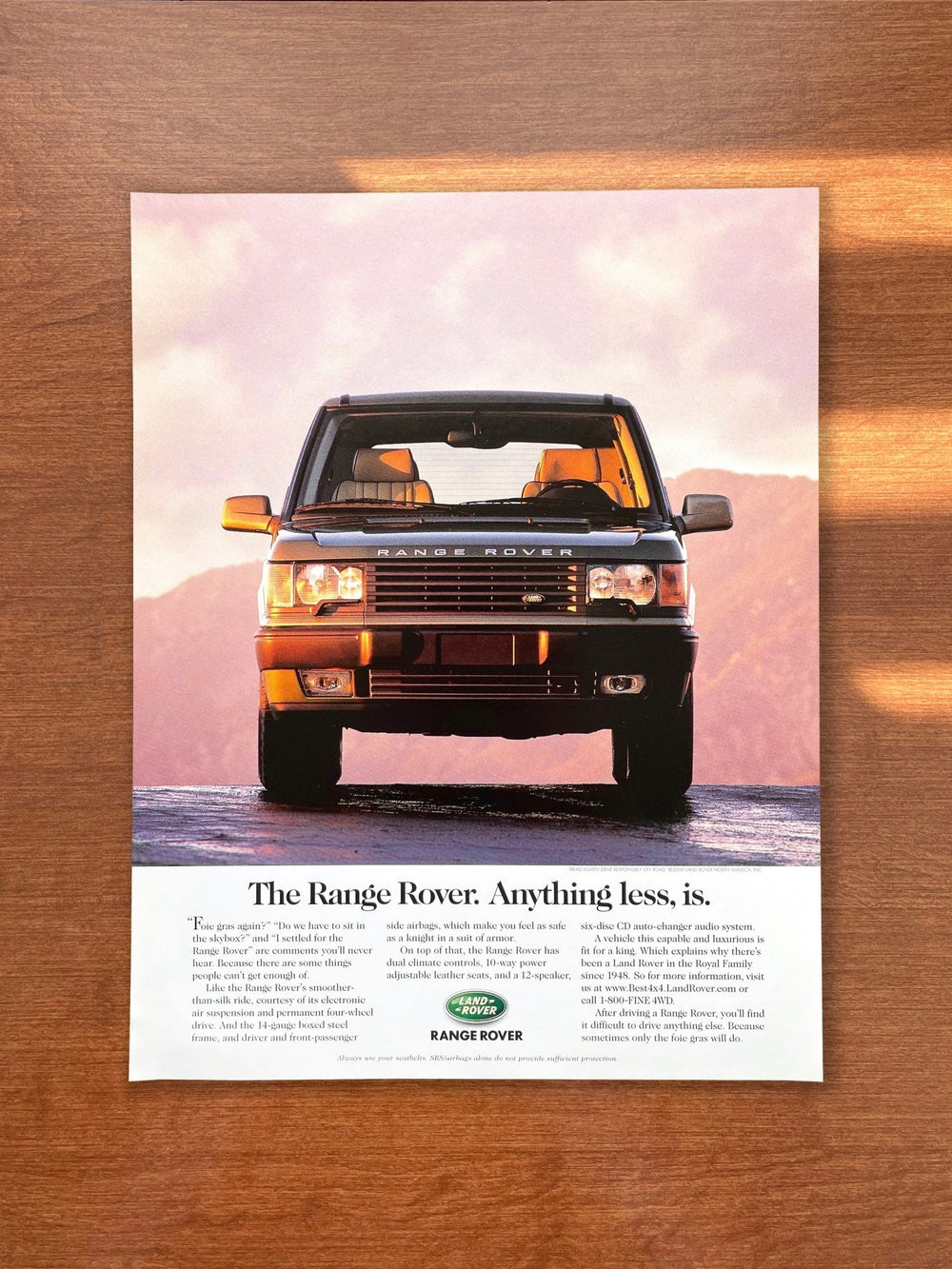 Land Rover Ads, Vintage Magazine Advertisements | Ad Patina