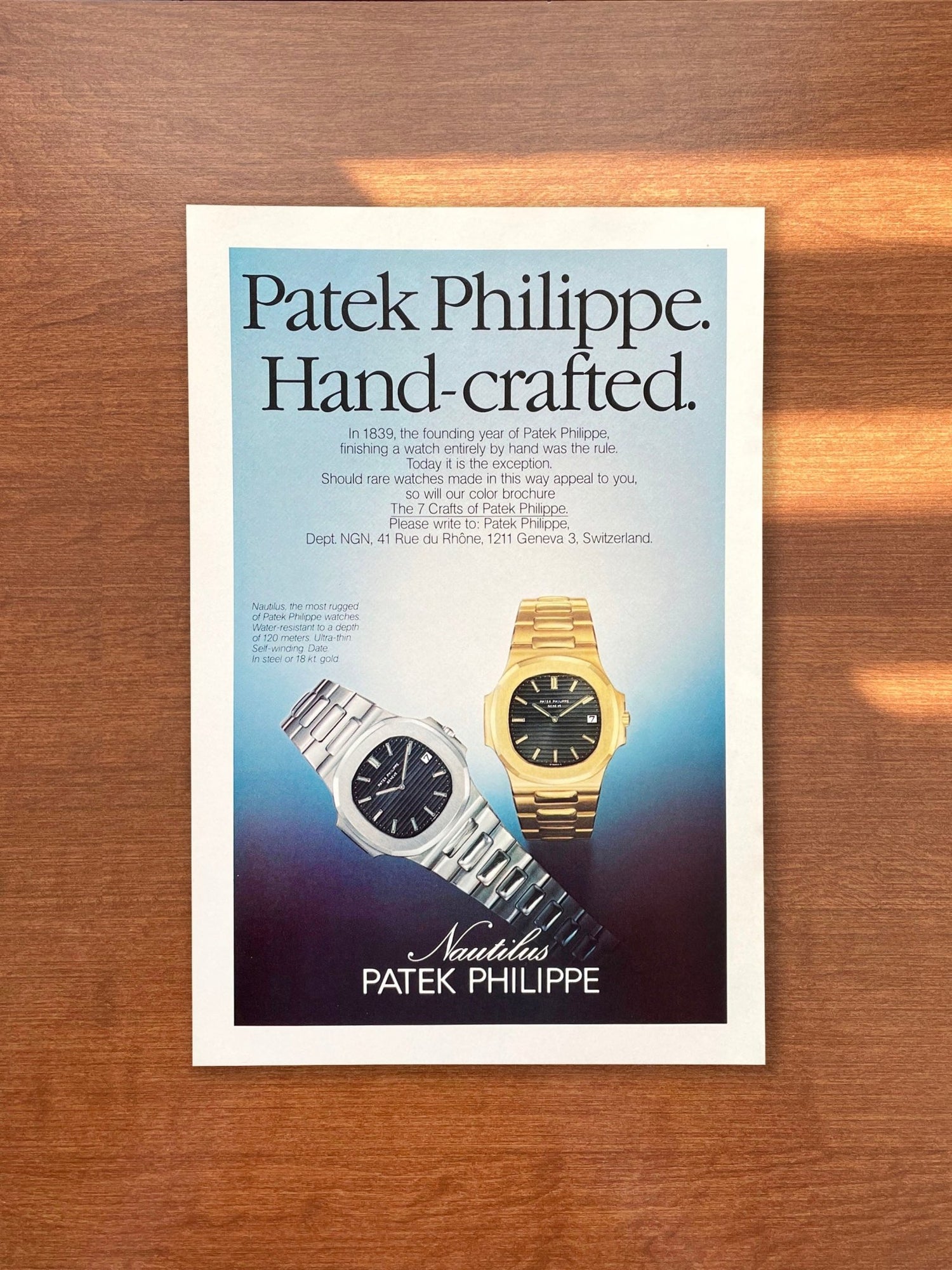 PATEK PHILIPPE: MAGAZINE International, Volume 11 Numéro 8 EUR 14,95 - FR PATEK PHILIPPE: MAGAZINE International, Volume 11 Numéro 8 EUR 14,95 - FR