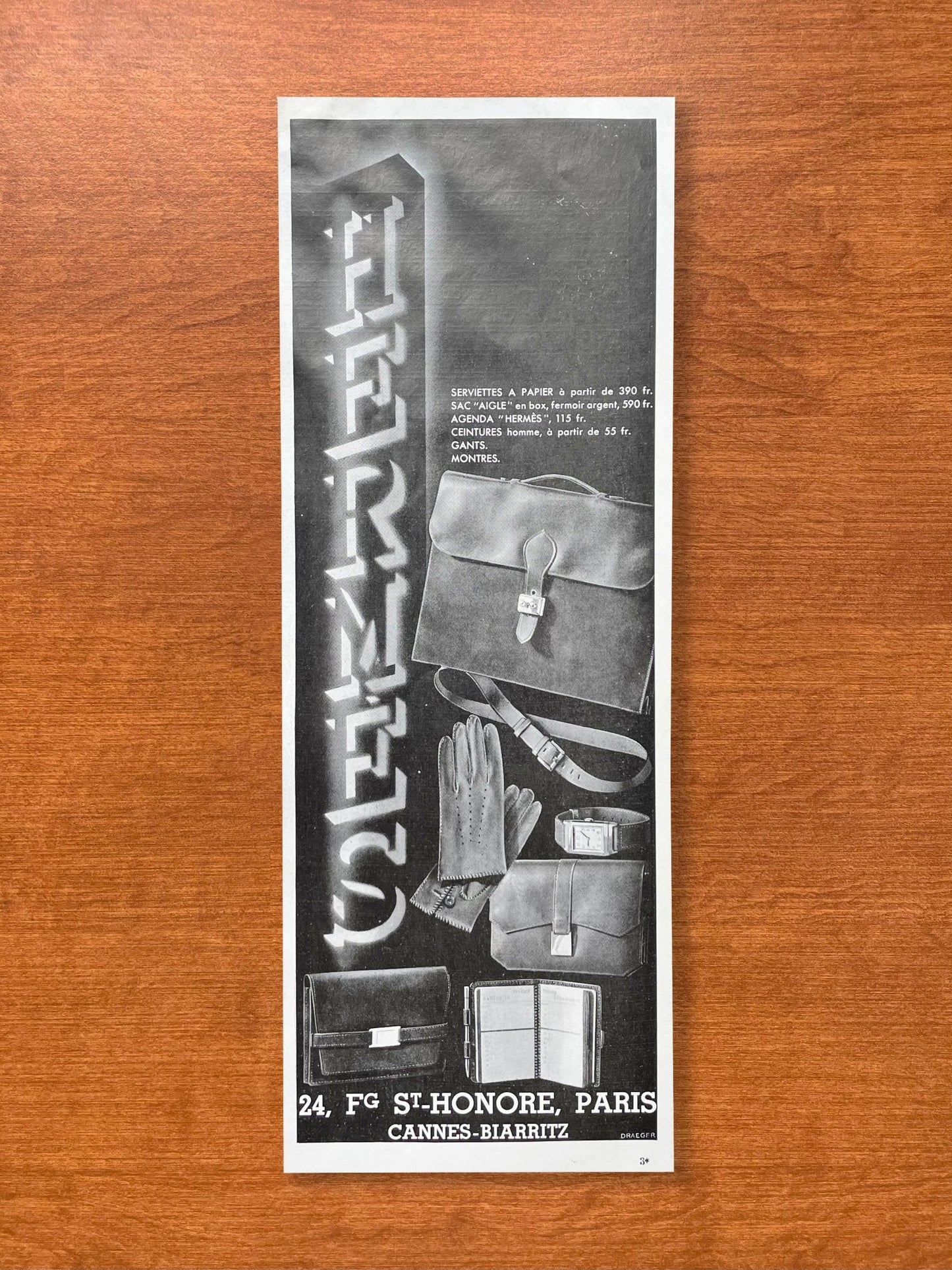 1932 Hermes Advertisement