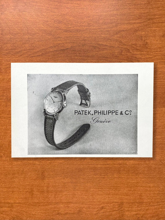 1948 Patek Philippe Ref. 1595 Advertisement