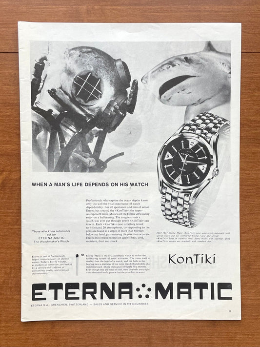 1959 Eterna - Matic KonTiki Advertisement