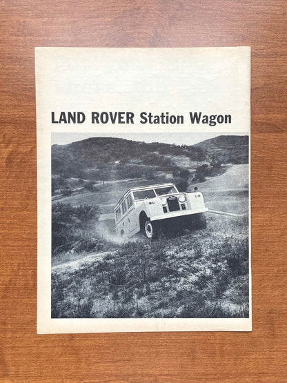 1961 Land Rover Series II "Station Wagon" Advertisement