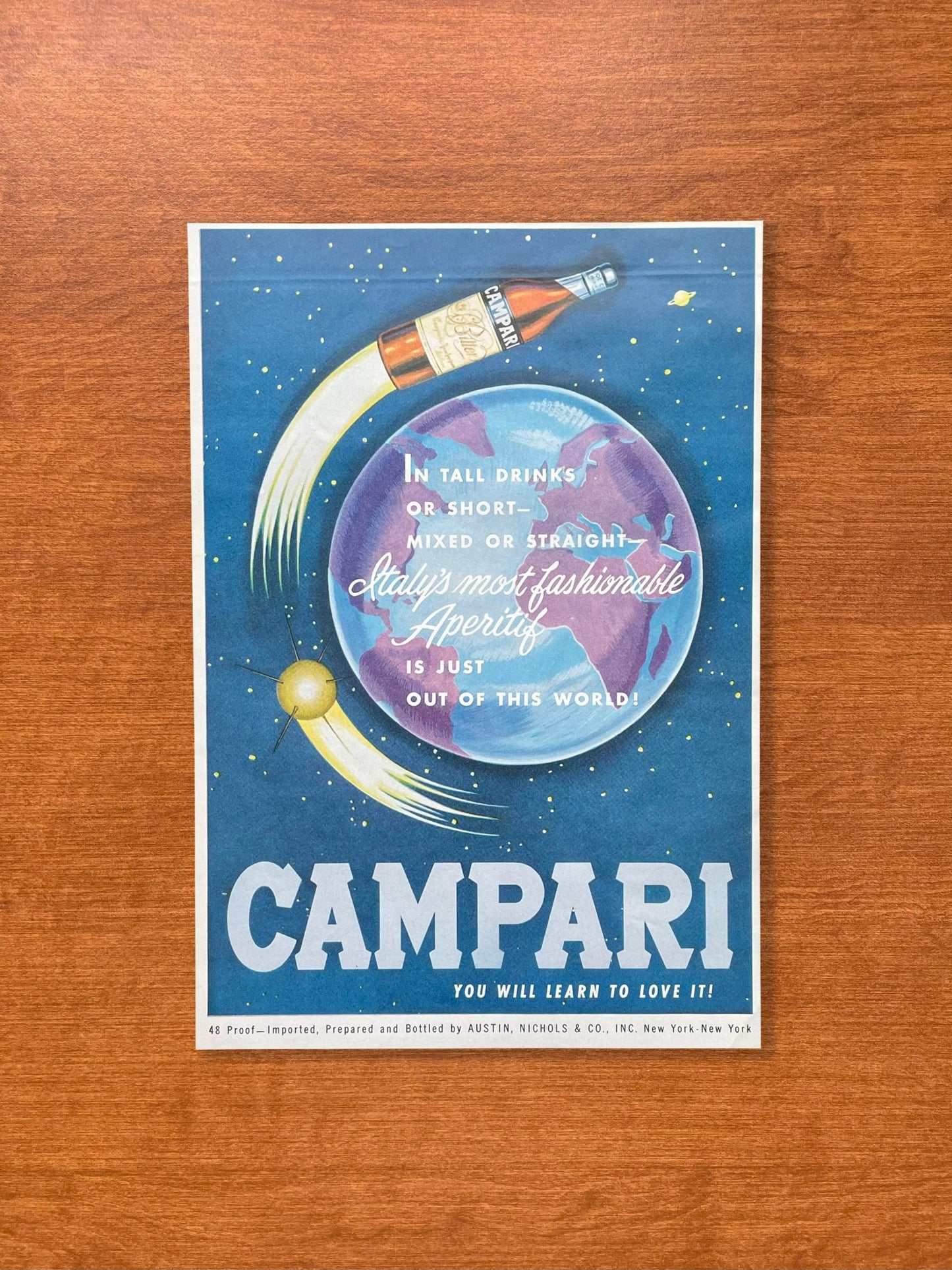 1964 Campari Advertisement