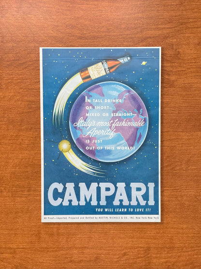 1964 Campari Advertisement