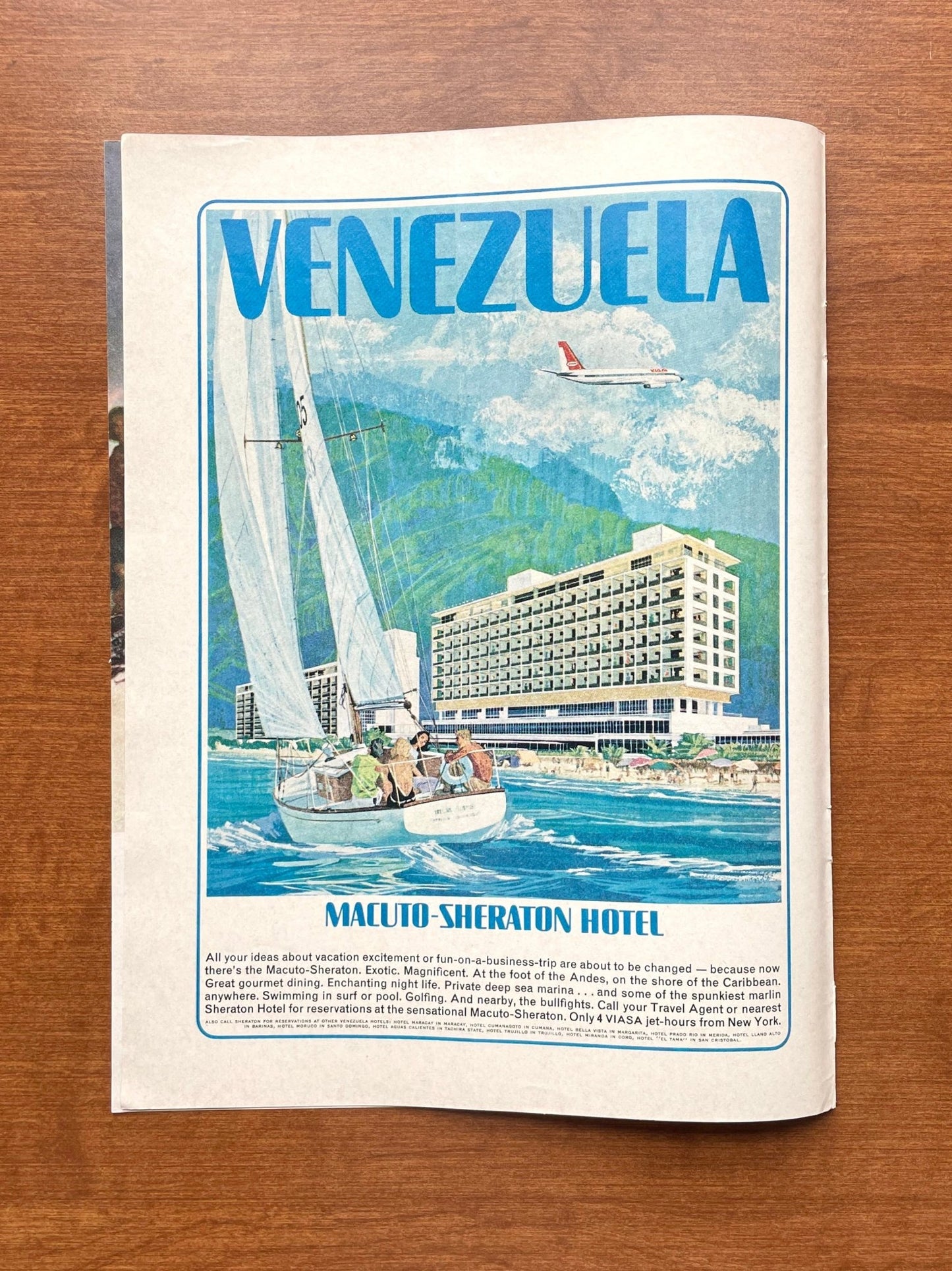 1964 Venezuela Travel Advertisement