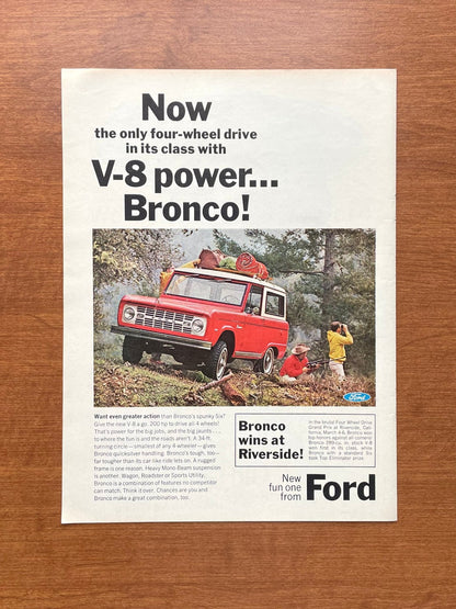 1966 Ford Bronco Advertisement