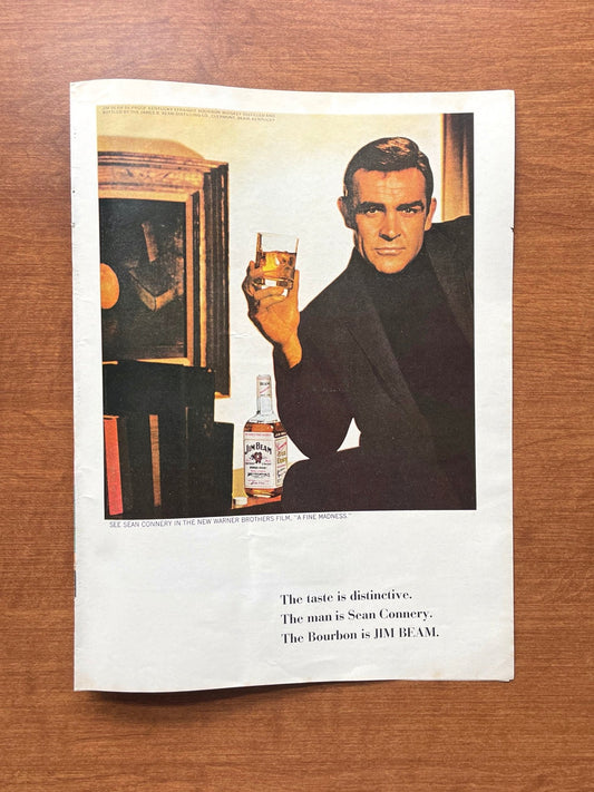 1966 Jim Beam feat. Sean Connery Advertisement