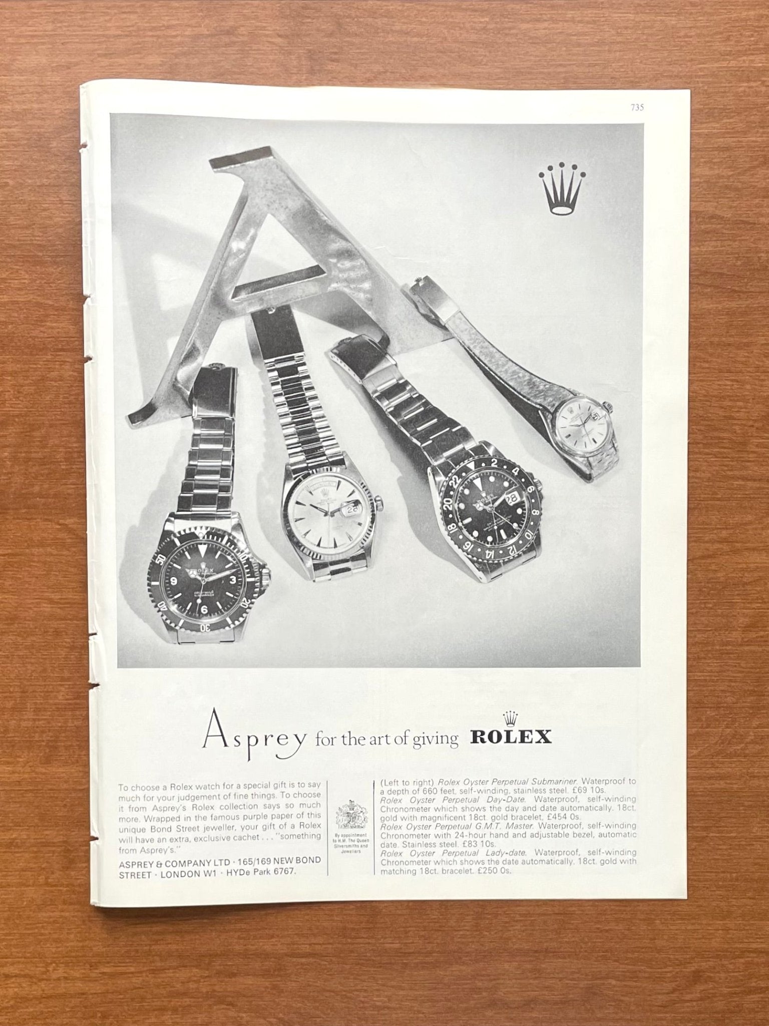 Vintage Rolex Submariner Ads, Vintage Magazine Advertisements | Ad
