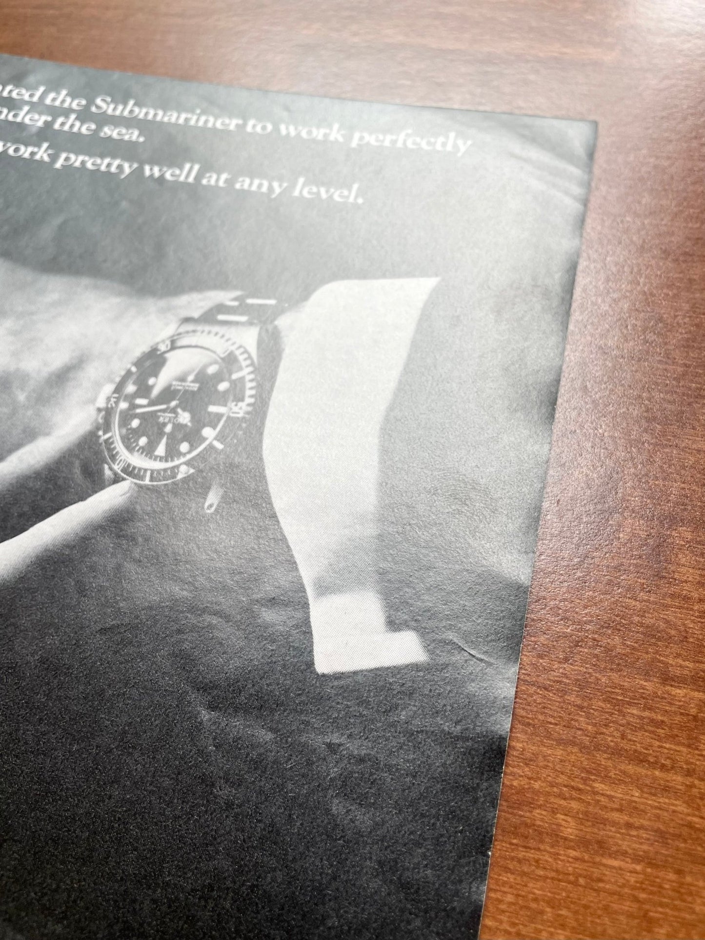 1966 Rolex Submariner Ref. 5513 "work pretty well at any level." Advertisement