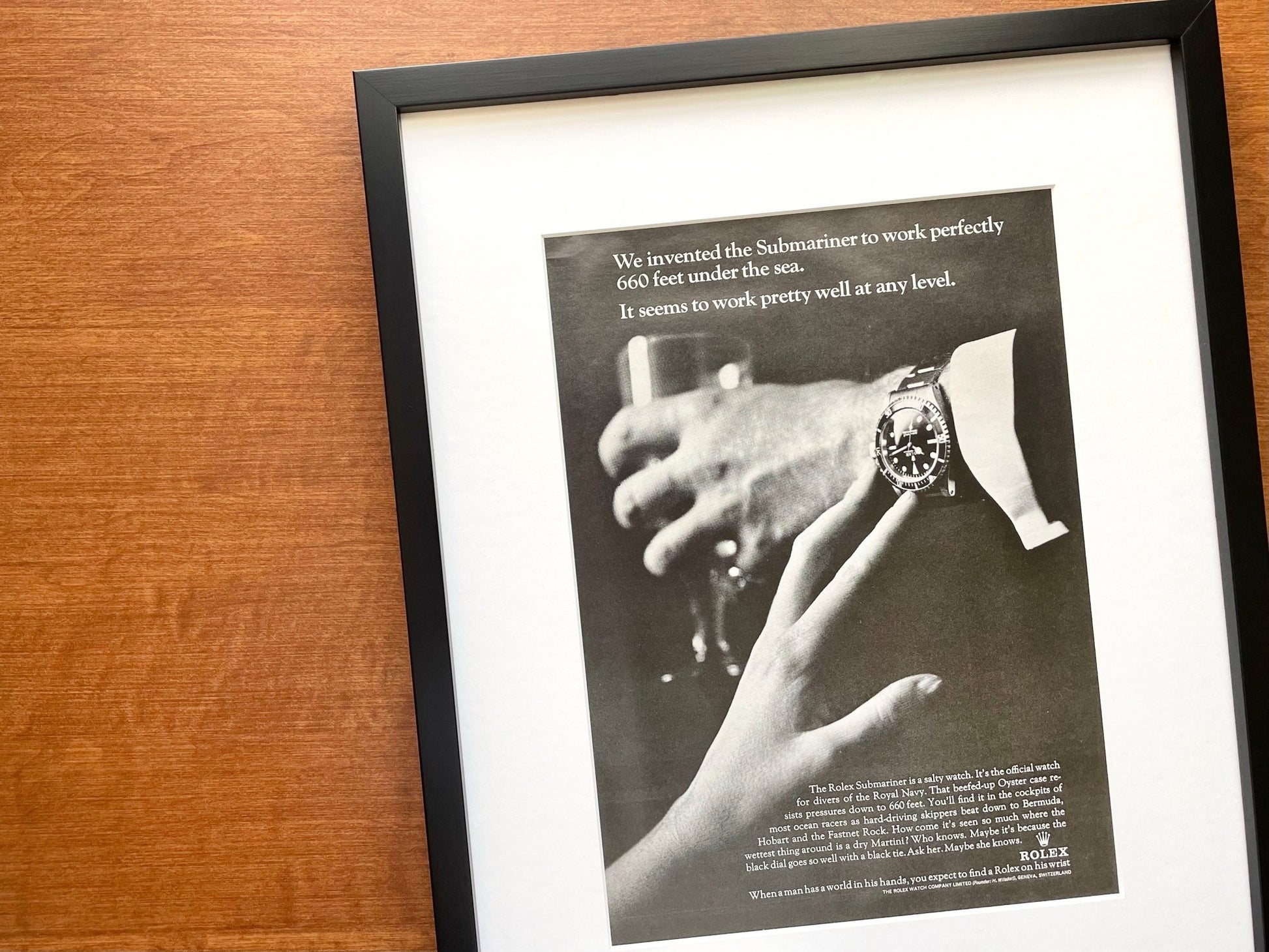 1966 Rolex Submariner “work pretty well at any level