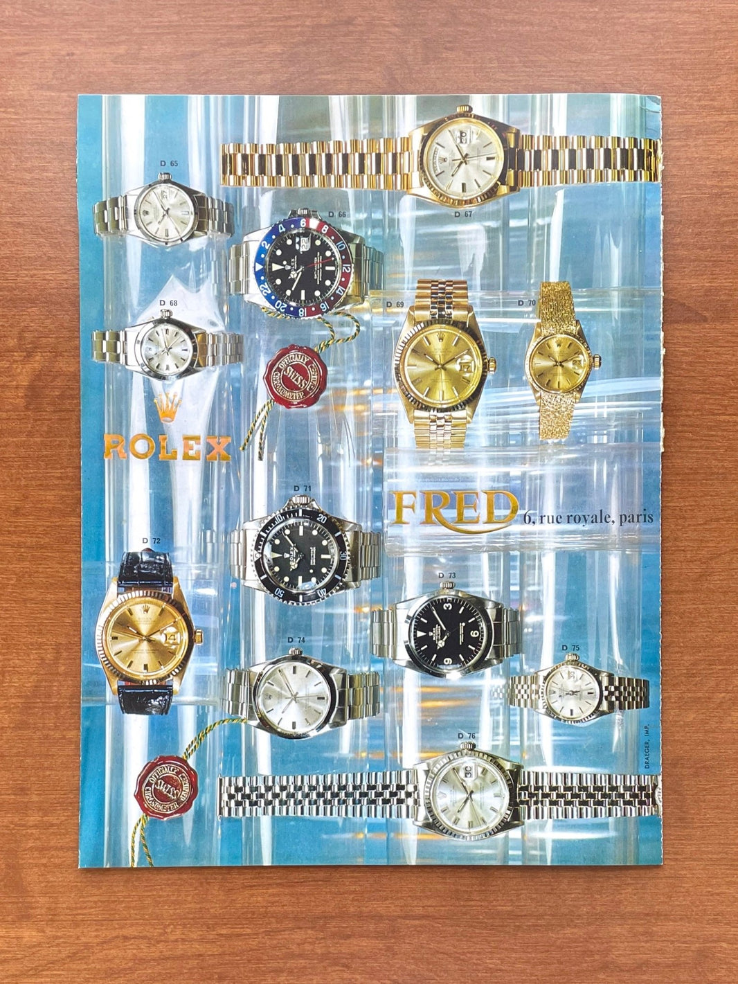 Rolex Ad Rice Featured Rolex Ads, Vintage Magazine Advertisements | Ad Patina
