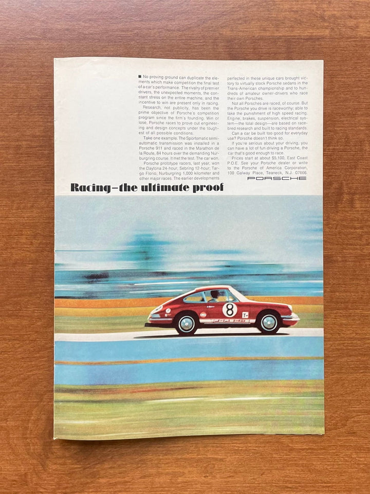 Porsche Ads, Vintage Magazine Advertisements | Ad Patina