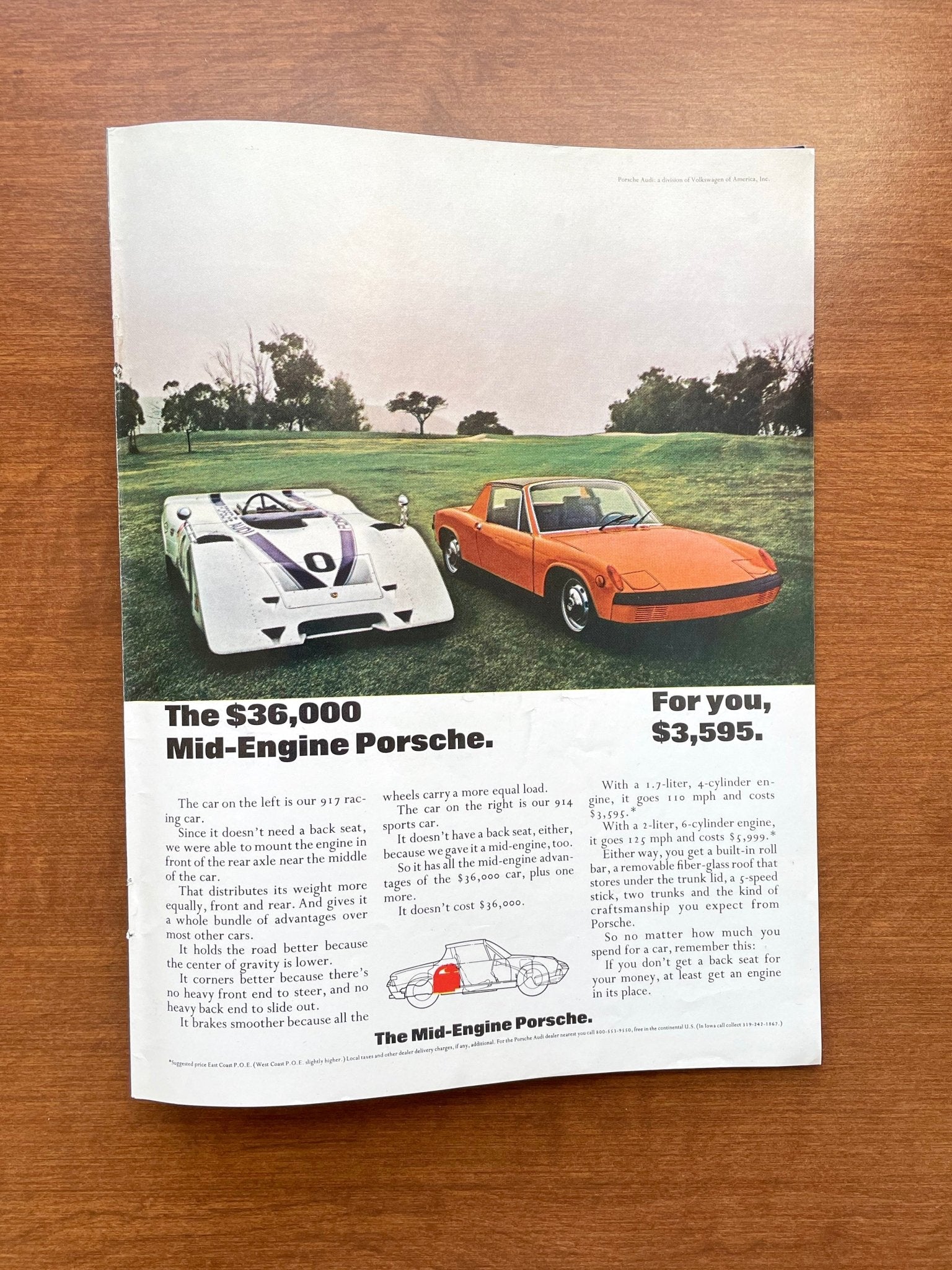 1970 Porsche 917 and 914 