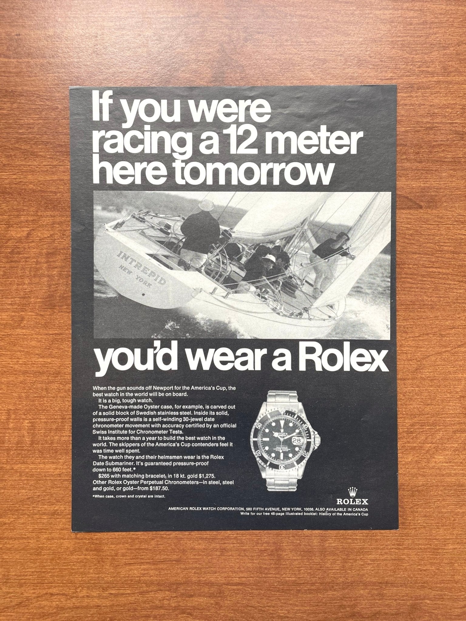 Vintage Rolex Submariner Ads, Vintage Magazine Advertisements | Ad Patina