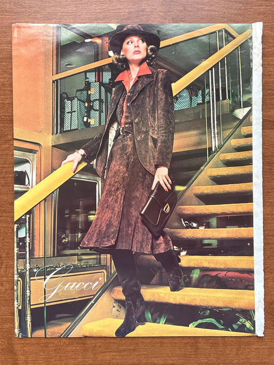 1970s Gucci Advertisement