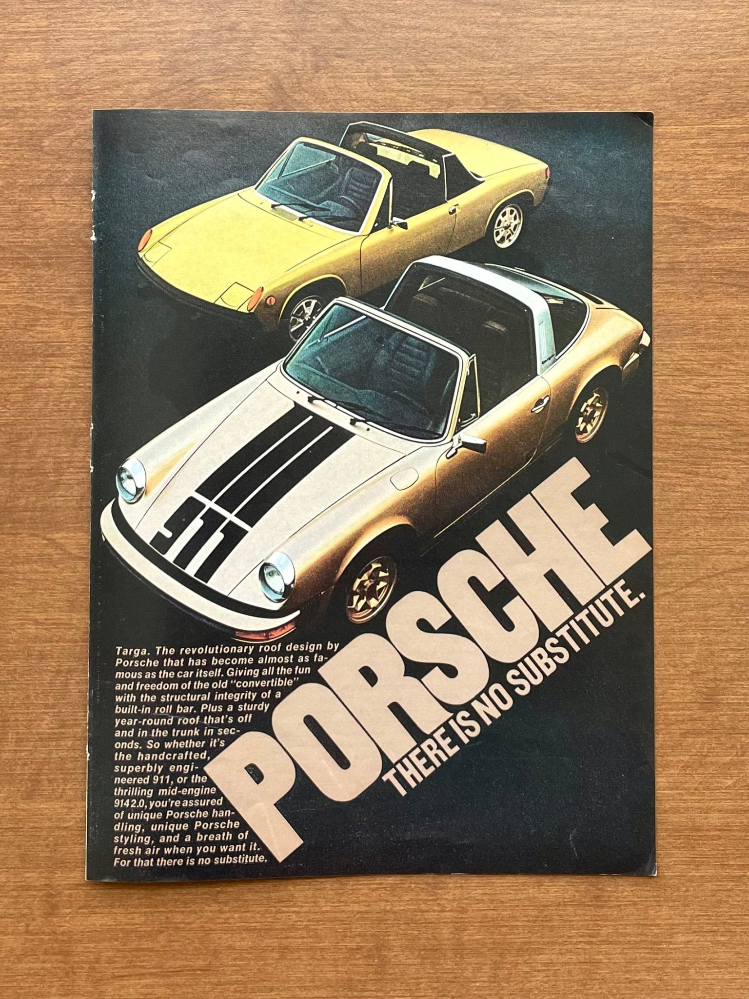 1974 Porsche 911 and 914 