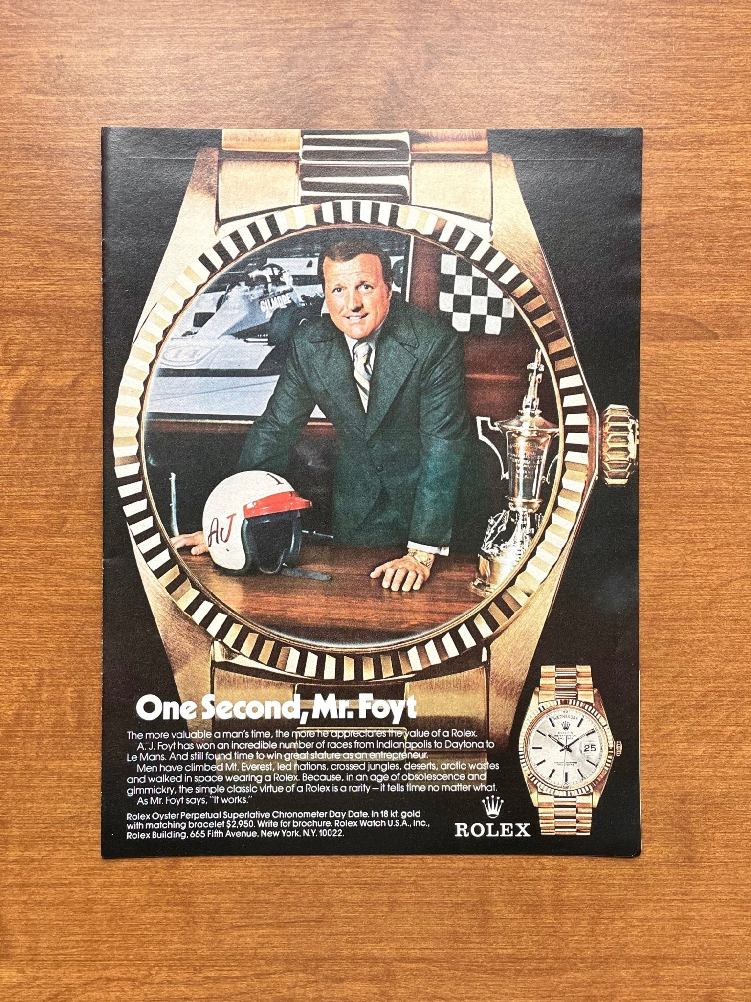 Rolex Ad Rice Featured Rolex Ads, Vintage Magazine Advertisements | Ad Patina