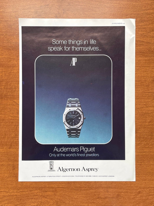 1975 Audemars Piguet Royal Oak Ref. 5402 Advertisement