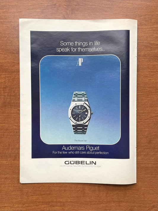 1975 Audemars Piguet Royal Oak Ref. 5402 at Gubelin Advertisement