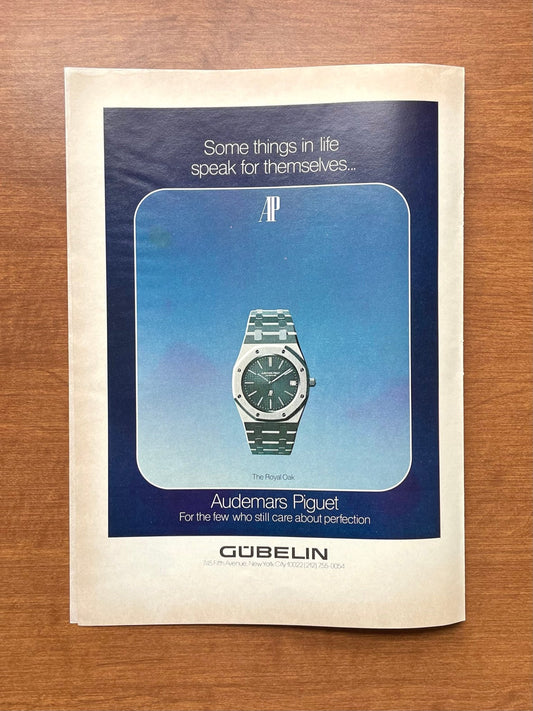 1975 Audemars Piguet Royal Oak Ref. 5402 at Gubelin Advertisement