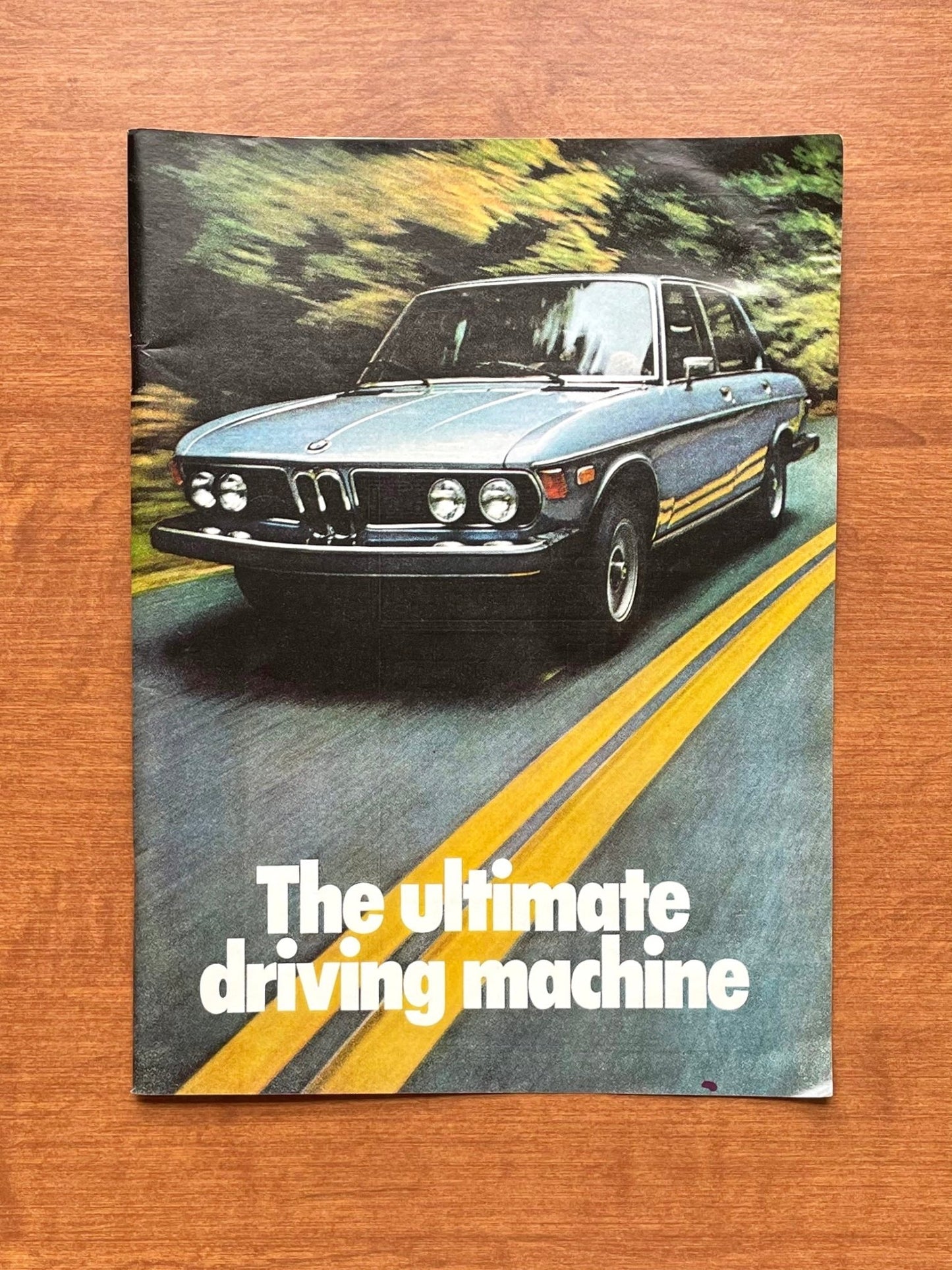 1975 BMW "The ultimate driving machine" Advertisement