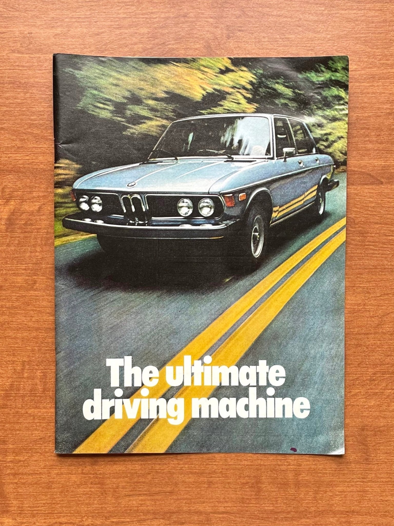 1975 BMW "The ultimate driving machine" Advertisement