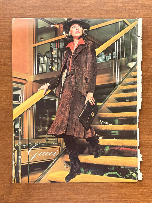 1975 Gucci Advertisement