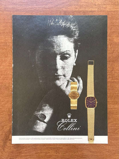 1975 Rolex Cellini "For Her" Advertisement