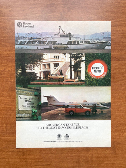 1976 Range Rover "most inaccessible places" w/ 3 images Advertisement