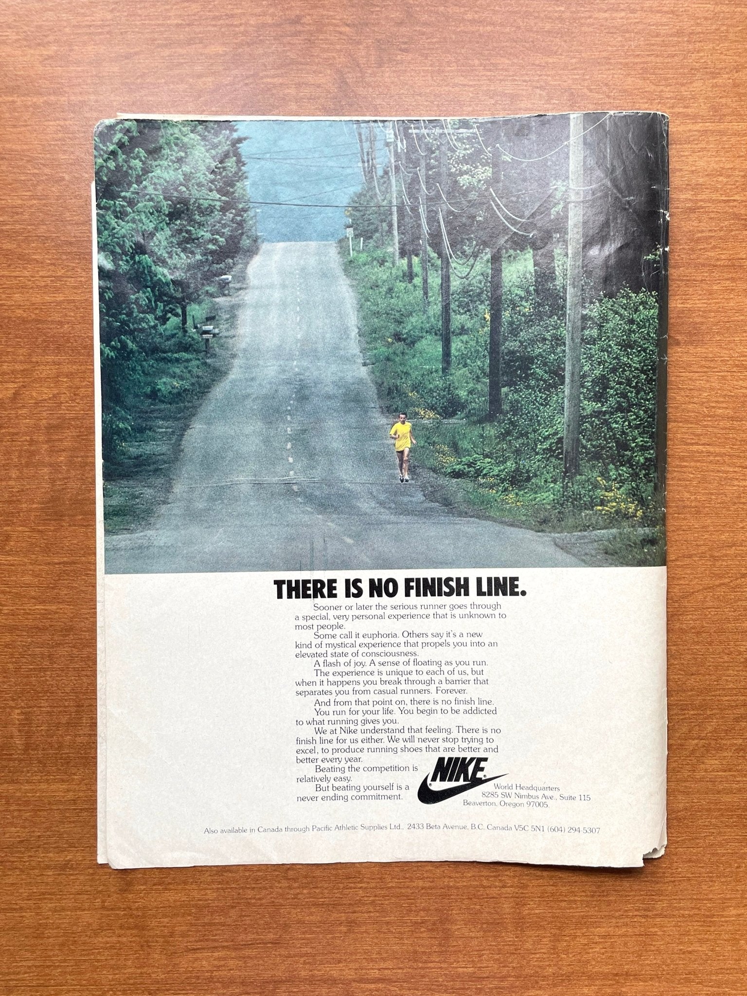 絶版　新品　NIKE there is No Finish Line 1977 Nike 