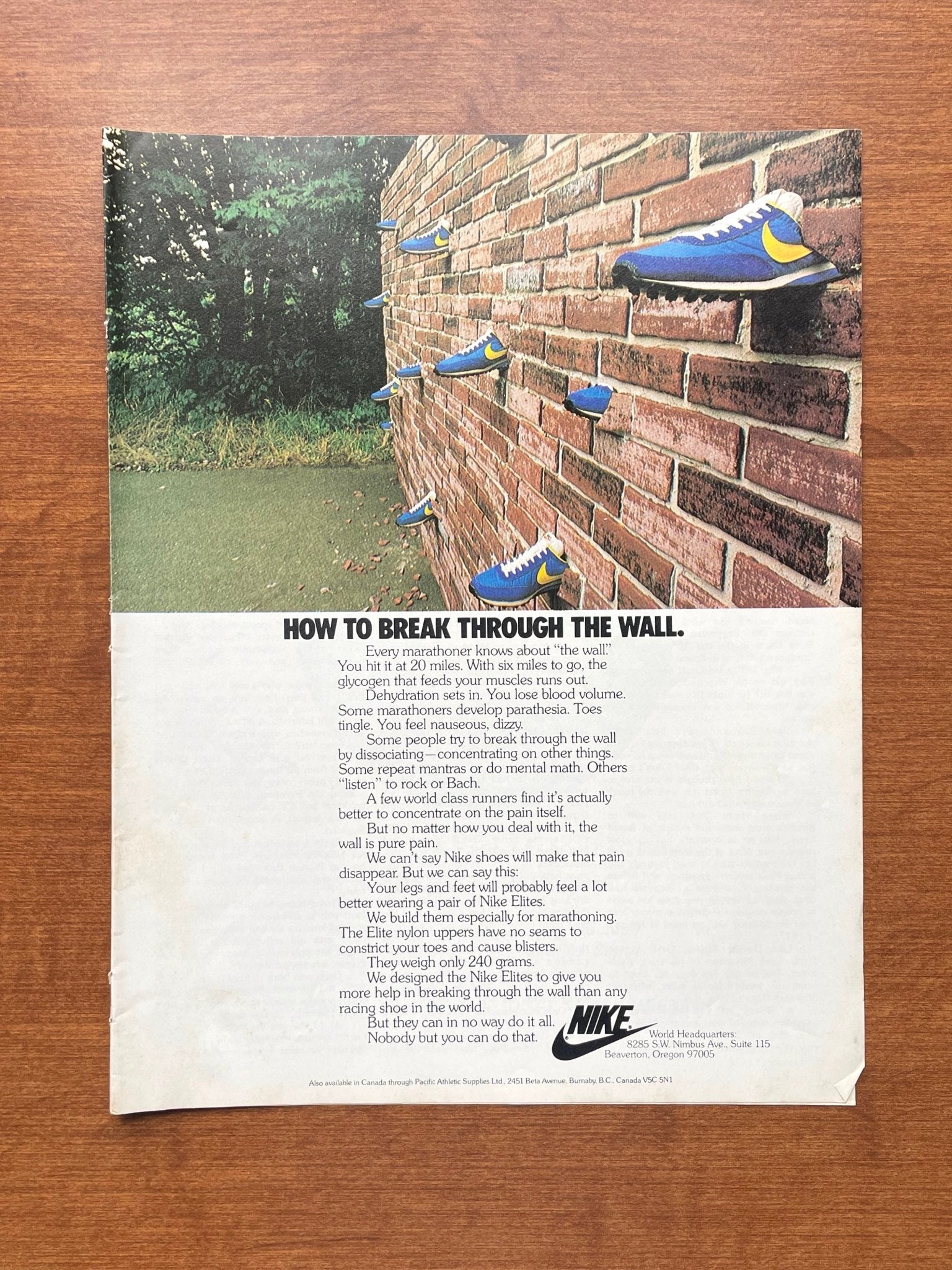Classic Nike Running Posters 1978 Nike