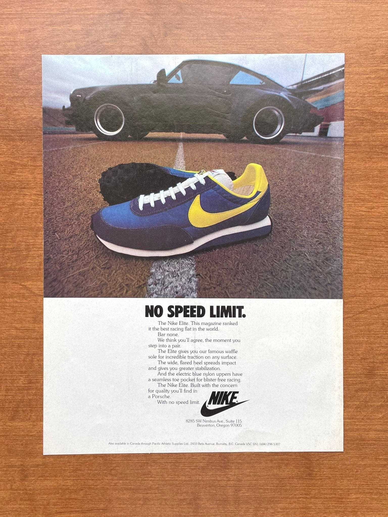 1978 Nike w/ Porsche 911 