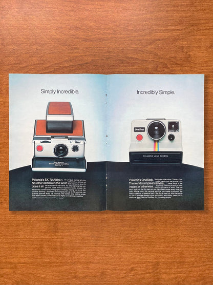 1978 Polaroid Camera Advertisement