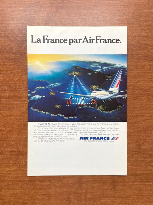 1979 "La France par Air France" Advertisement