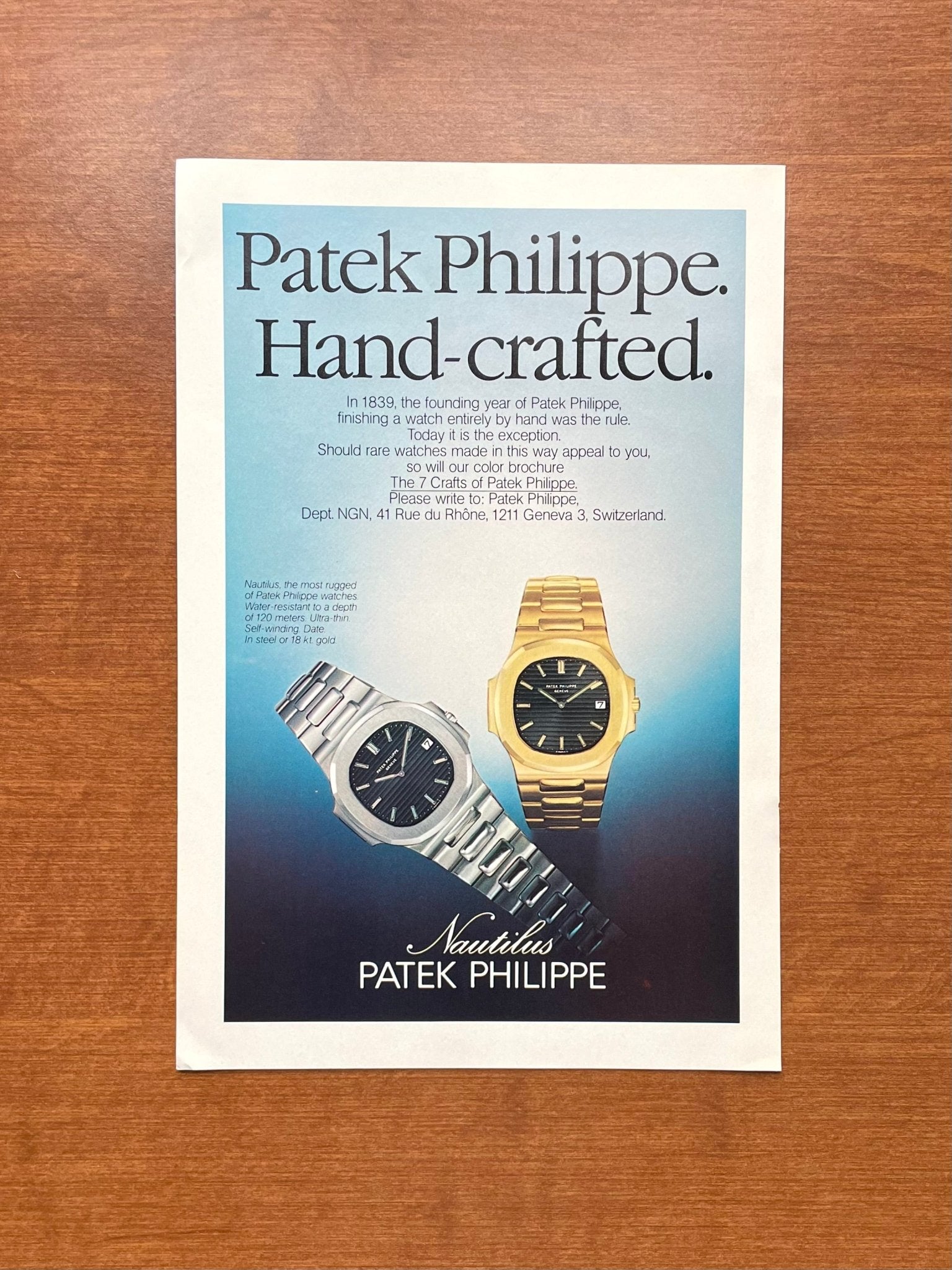 1979 Patek Philippe Nautilus 
