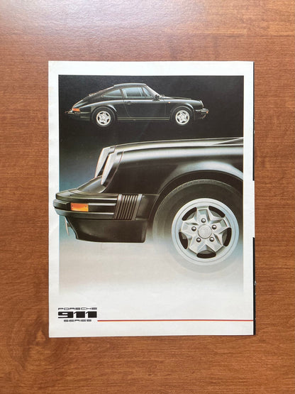 1980 Porsche 911 artwork Advertisement