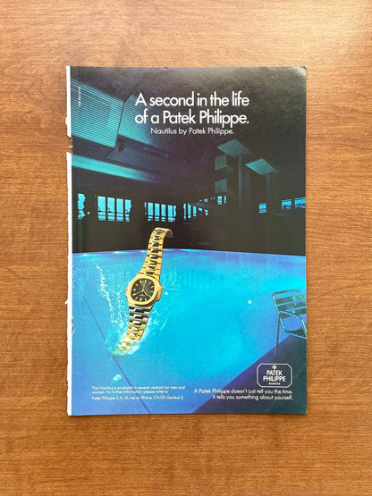 1982 Patek Philippe Nautilus Ref. 3800 Advertisement