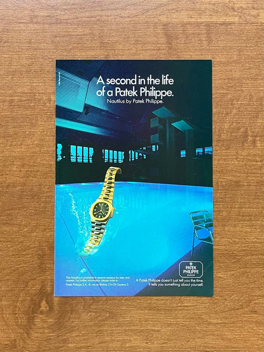 1982 Patek Philippe Nautilus Ref. 3800 Advertisement