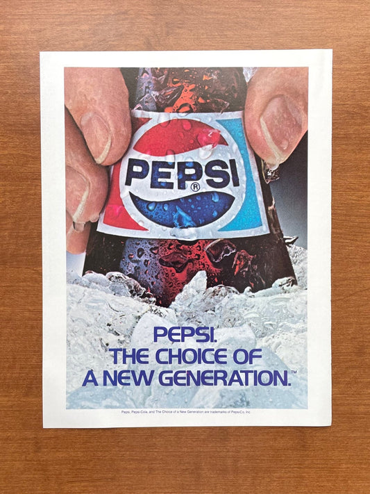 1985 Pepsi "Choice of a New Generation" Advertisement