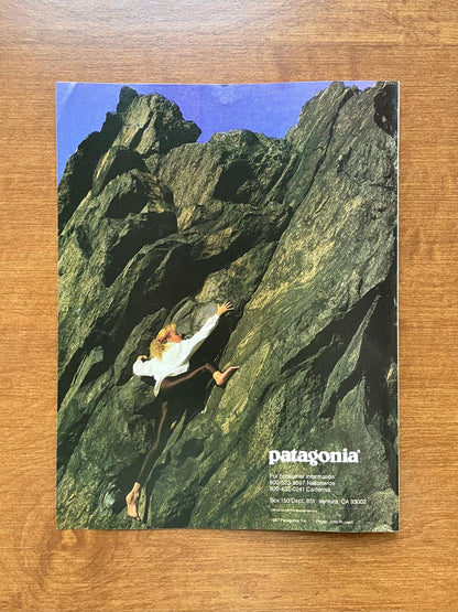 1987 Patagonia Climber Advertisement