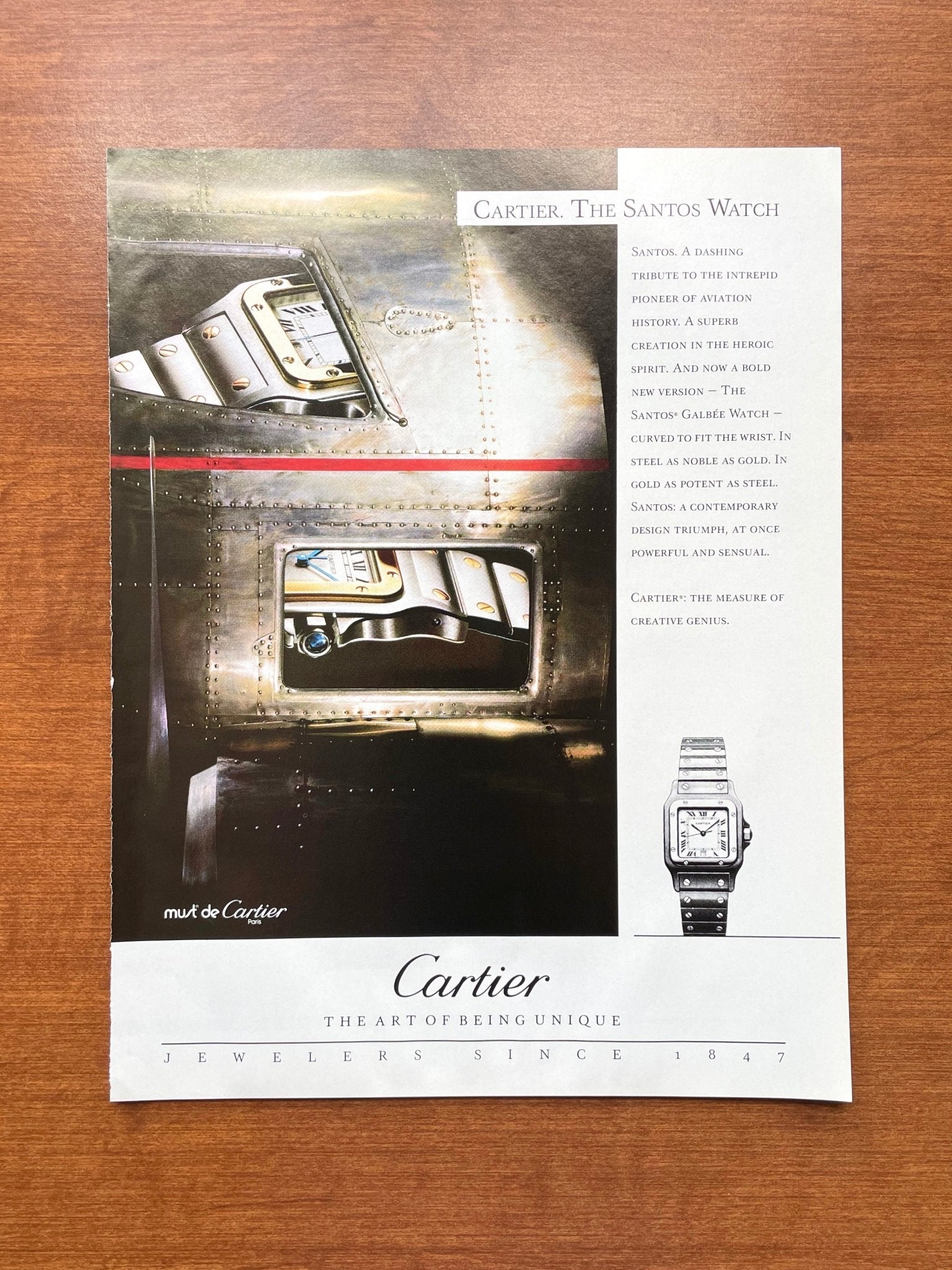 Cartier Add 1988 Cartier