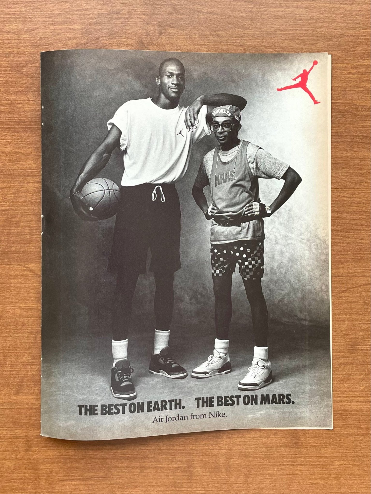 1988 Nike Air Jordan 3 feat. Michael Jordan and Spike Lee