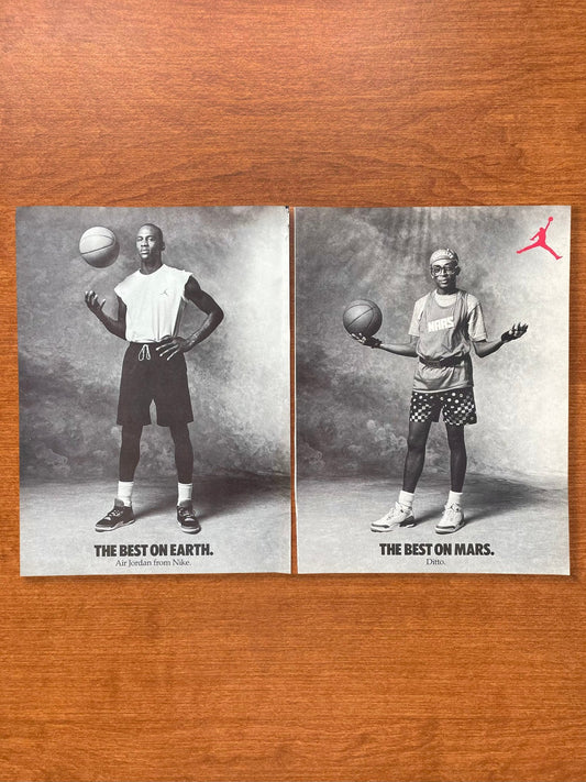 1988 Nike Air Jordan 3 feat. Spike Lee "Mars Blackmon" Advertisement