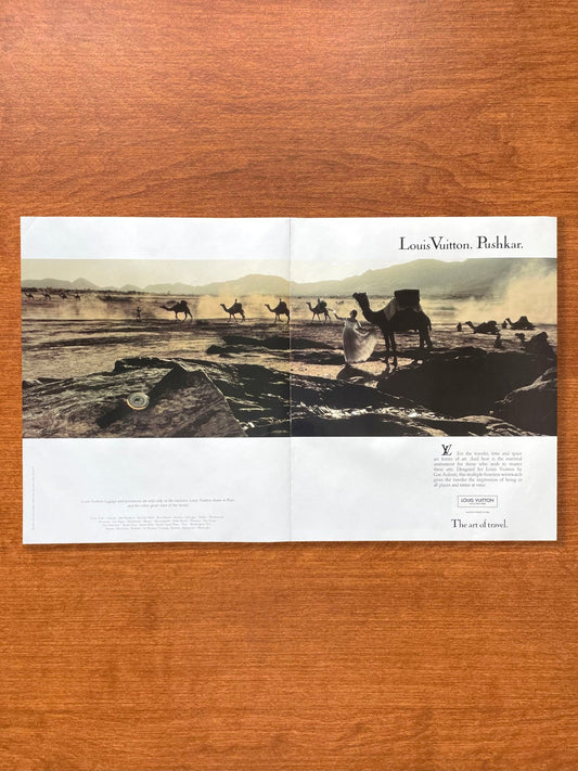 1989 Louis Vuitton LV I "Monterey I" World Time by Gae Aulenti Advertisement