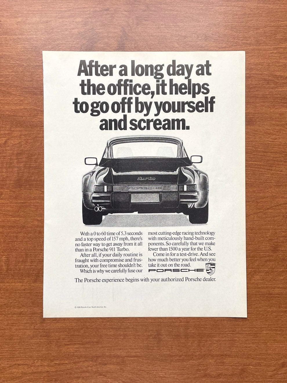 1989 Porsche 911 Turbo 